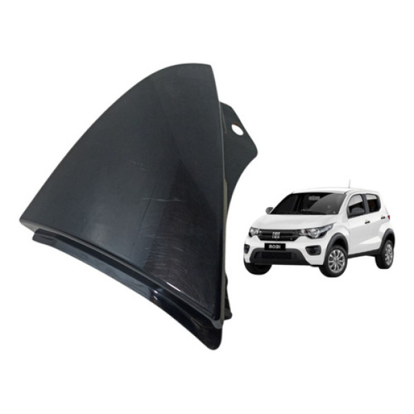 Moldura Lanterna Traseira Esquerda Mobi 2017/2020 1002280850 Preto