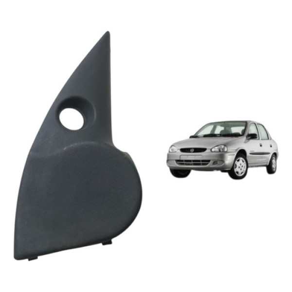 Moldura Retrovisor Interno Direit Corsa 95/10 90438370 Preto