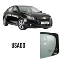 Vidro Fixo Porta Chevrolet Cruze 2012/16 Traseiro Esquerdo