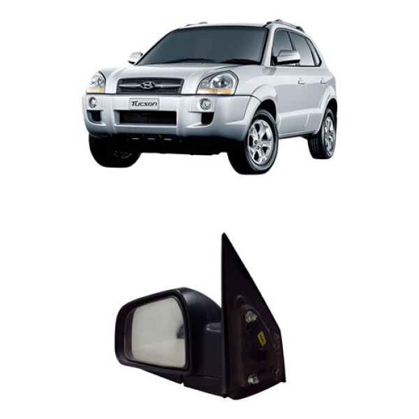 Retrovisor Tucson Ld Esquerdo 2011/15 Eletrico S/rebatimento