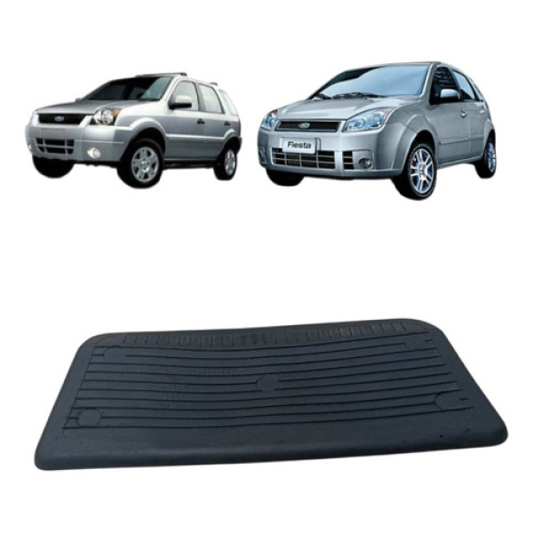 Tapete Borracha Console Central Fiesta Ecosport 2003/2010