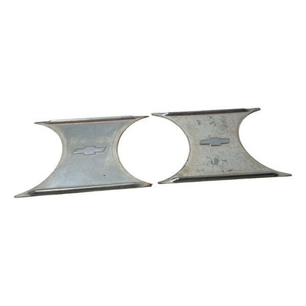 Emblema Acabamento Enfeite Inox Painel C14 C10 C15