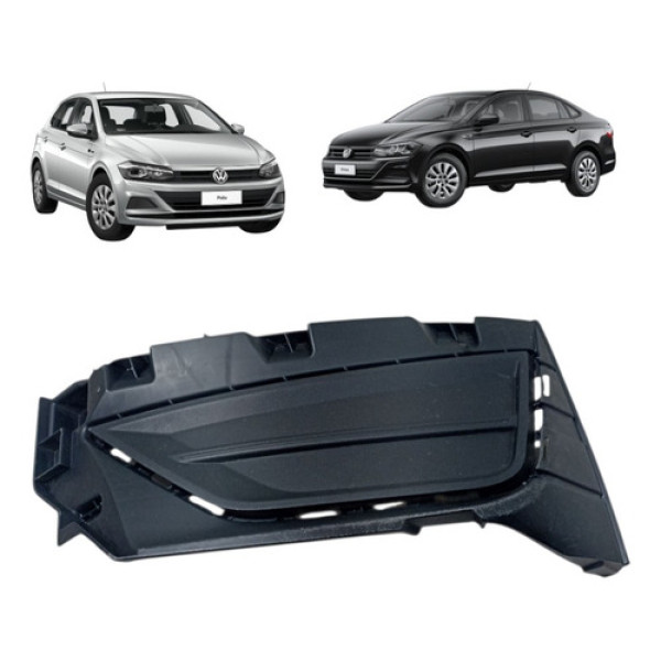 Moldura Farol Milha Direit Polo Virtus 2018/2022 6ea853666 Preto Direito