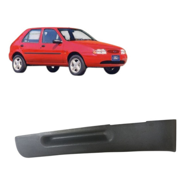 Moldura Acabamento Banco Fiesta 97/00 Direit Cinza