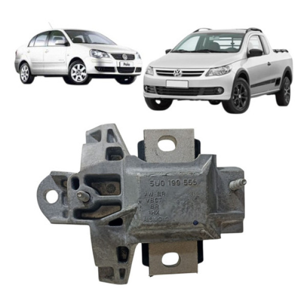 Coxim Motor Esquerdo Gol Fox Saveiro Voyage Polo 5u0199555