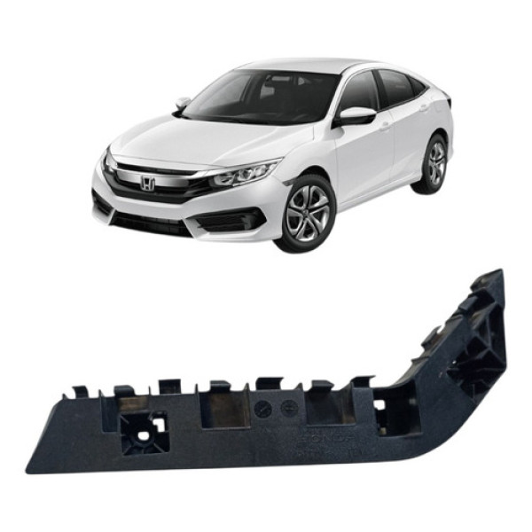 Guia Parachoque Diant Esquerdo Honda Civic 2017/2021