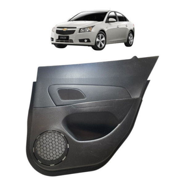 Forro Porta Traseiro Direit Elet Cruze 2012/2015 96940778 Preto
