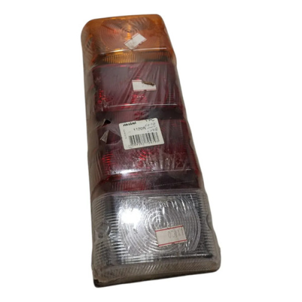 Lanterna Traseira 04 Lentes Bau Grande 1130r Sinalsul Ambos Lados Tricolor