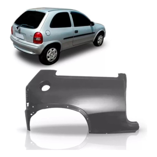 Lateral Traseira Corsa Wind 94/01 2 Portas Lado Direito