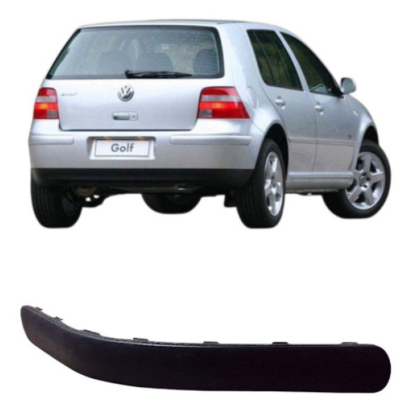 Friso Parachoque Traseir Vw Golf 2000/05 1j6807791 Grafite