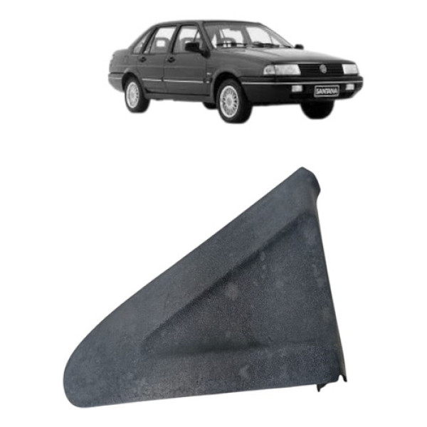 Moldura Interna Retrovisor Direito Santana 1991/1997 Preto