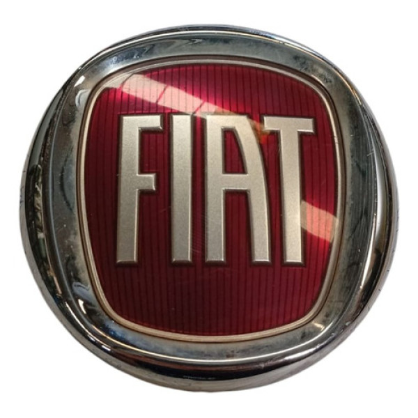 Botão Emblema Fechadura Fiat Grand Siena - B632 Usado