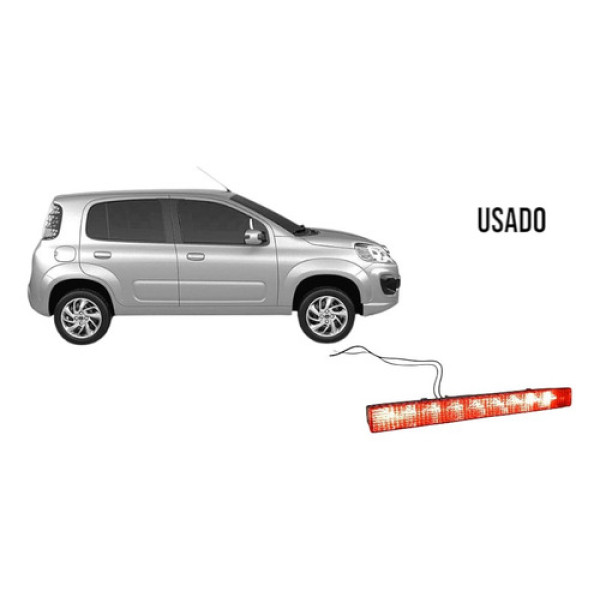 Break Light Luz De Freio Fiat Uno Vivace 2011/2021