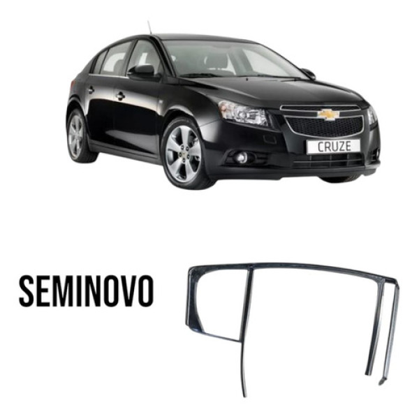 Borracha Canaleta Traseira Esquerda Gm Cruze 2012/2016 G1