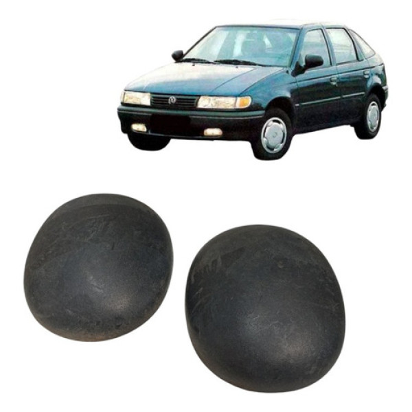 Tampa Amortecedor Traseiro Logus Pointer 547512135 Par Preto