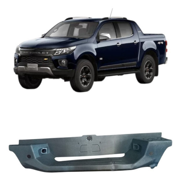 Moldura Central Parachoque Traseiro Gm S10 21/24 52068675 - Cinza