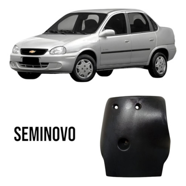 Moldura Coluna Inferior Chevrolet Corsa 1998/2003 Original Preto