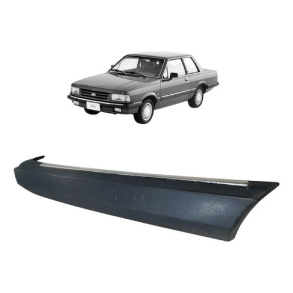 Ponteira Polaina Parachoque Trás Direit Del Rey 85/ Original Preto