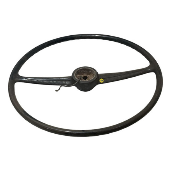 Volante Original Kombi Corujinha Cor Preto (com Detalhes) Preto