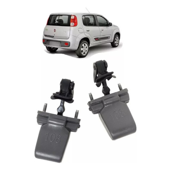 Par Limitador Porta Traseira Original Fiat Uno 51836108