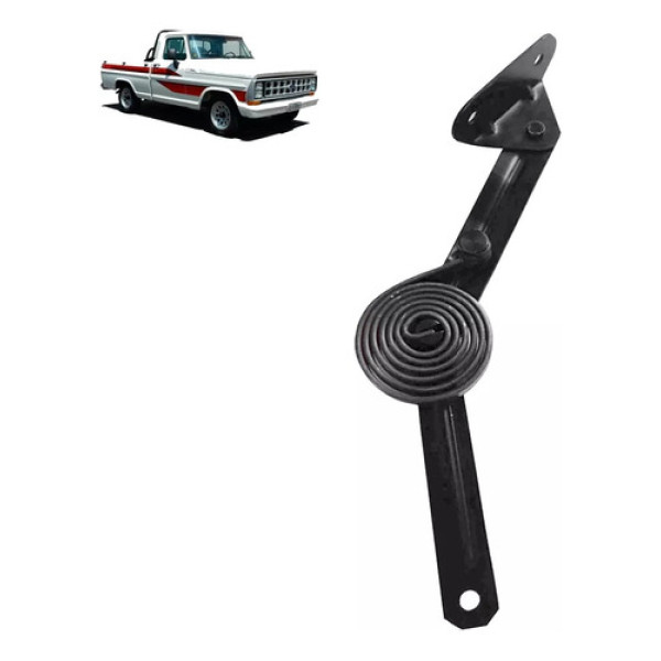 Dobradica Do Capo Ford F1000 92/98 Com Mola Lado Direito