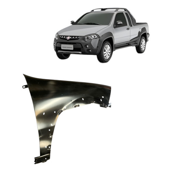 Paralama Strada Adventure 2009/2013 Direito Original S/vinco