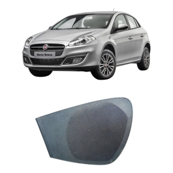 Tela Alto Falante Diant Esquerd Fiat Bravo 2012/ 1417612 Preto