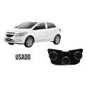 Comando Controle Ar Cromado Gm Onix Prisma Novo 2013/2015