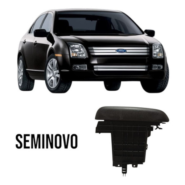 Apoio Braço Console Completo Ford Fusion 2006/2009 Original Cinza-escuro