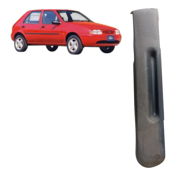 Moldura Acabamento Banco Fiesta 97/00 Esquerd Cinza