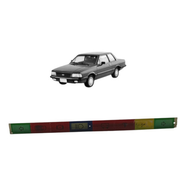 Fita Marcador Painel Instrumentos Del Rey Vermelho/ Verde