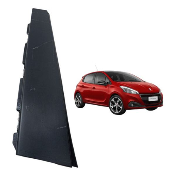 Moldura Coluna Trás Direita Peugeot 208 2018 9807376277