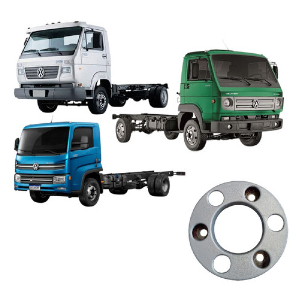 Cobertura Calota 6 Furos Delivery Mwm Worker 2vb601151 Prateado