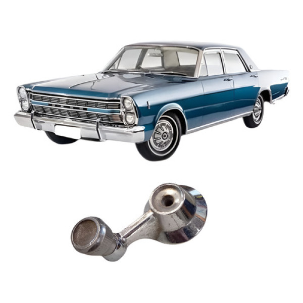 Manivela Quebra Vento Galaxie Landau Original 6222916a Cromado