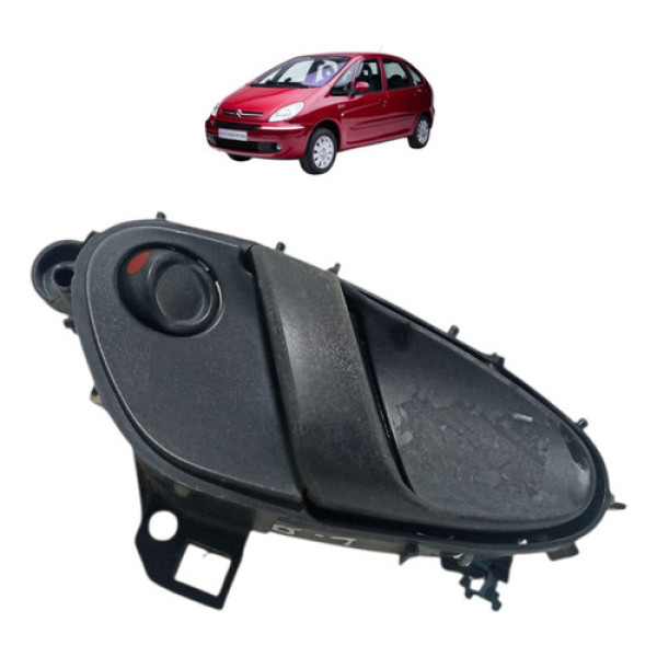 Maçaneta Interna Diant Direit Citroen Xsara 98/01 Preto Dianteira