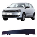 Moldura Porta Traseira Direita Vw Polo 10/2012 604839902 Preto