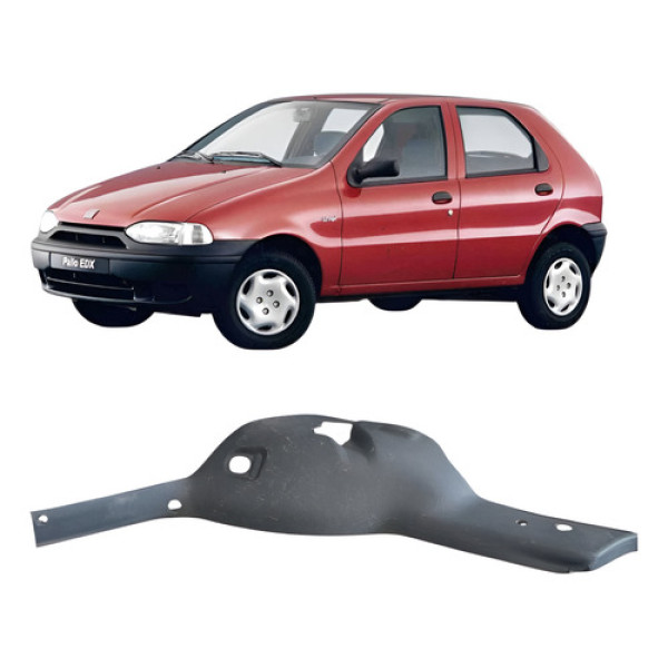 Soleira Lateral Porta Traseira Esquerd Fiat Palio 2002/2010 Cinza