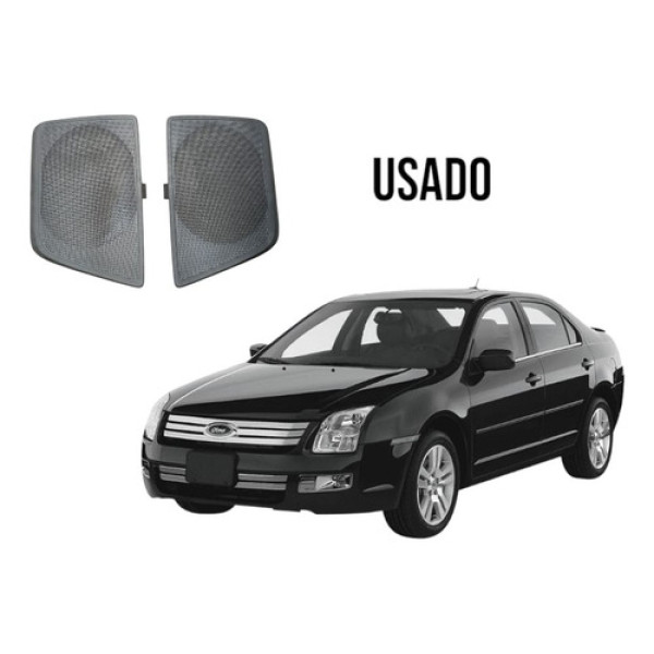 Tela Alto Falante Ford Fusion 2.3 Sel 2006/2009 Par Cinza-escuro