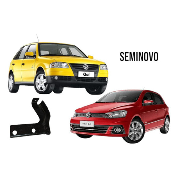 Suporte Parachoque Traseiro Esquerdo Vw Gol 1995/2014