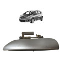 Maçaneta Externa Traseir Esquerd Honda Fit 2009/2014 Prata Traseira