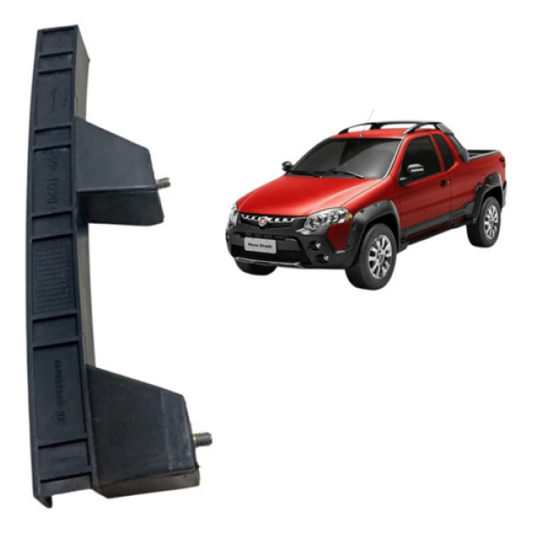 Guia Vidro Canaleta Esquerd Fiat Strada 2008/2013 464092800 Preto