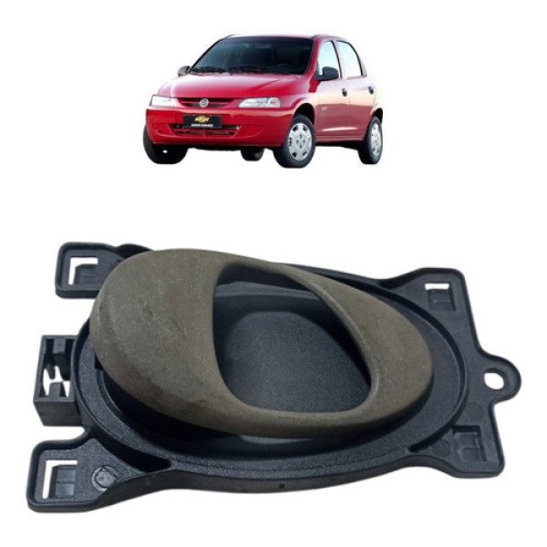 Maçaneta Interna Direit Celta 2000/2006 Diant/tras 93312860 Cinza Dianteira/traseira