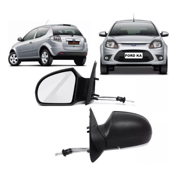 Retrovisor Ford Ka 2008/2013 Com Controle Original Direito