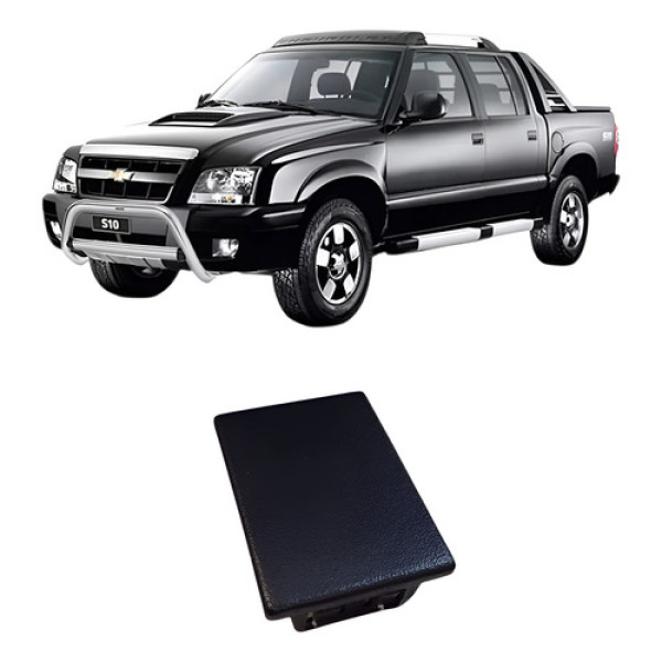 Tampa Falsa Painel Chevrolet S10 Blazer 2002/2011 93288547 Preto