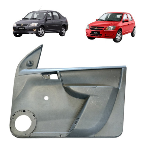 Forro Porta Dianteiro Direito Celta Prisma 07/12 Manual Grafite