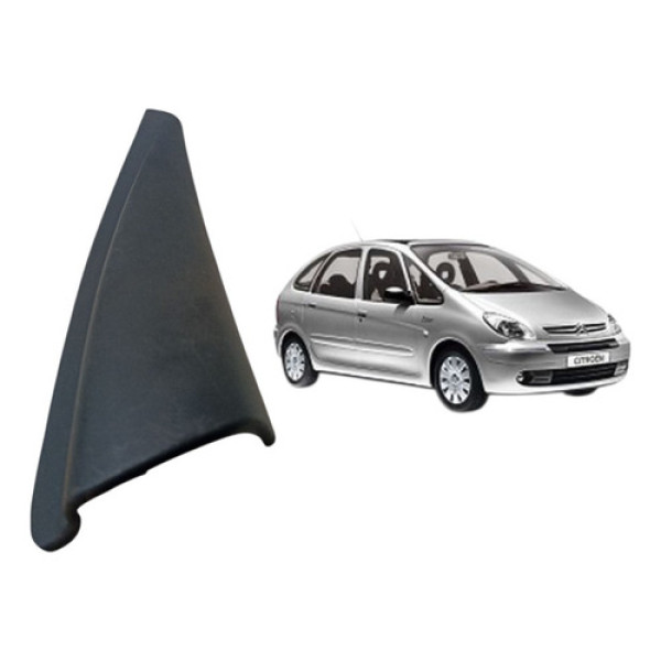 Moldura Retrovisor Interno Esquerd Xsara Picasso 2003/2010 Grafite