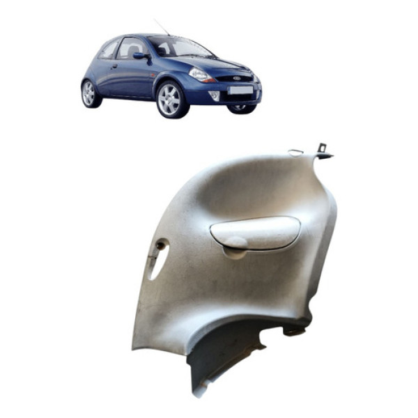 Moldura Acabamento Interno Trás Direito Ford Ka 97/05 Orig Cinza