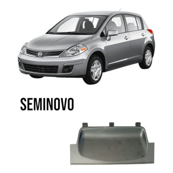 Moldura Acabamento Painel Nissan Tiida Sl 2008/2012 - Preto