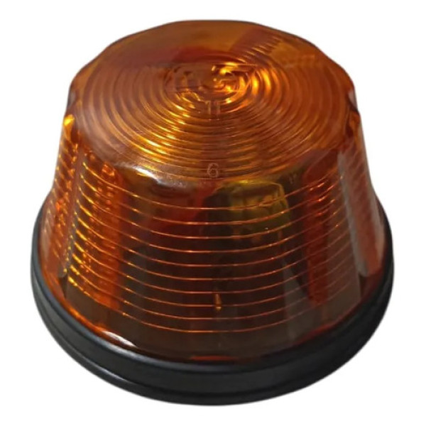 Lanterna Lateral Modelo Pudim Gf0156 Laranja