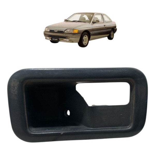 Moldura Maçaneta Interna Esquerd Grafite Escort Sapão 93/96 Grafite Dianteira